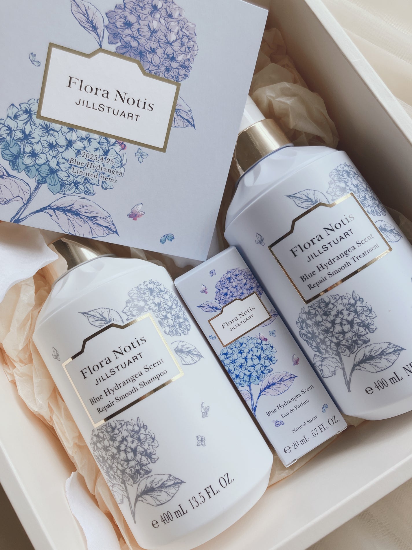 ブルー ハイドレンジア オードパルファン/Flora Notis JILL STUART/香水(レディース)を使ったクチコミ(1枚目)