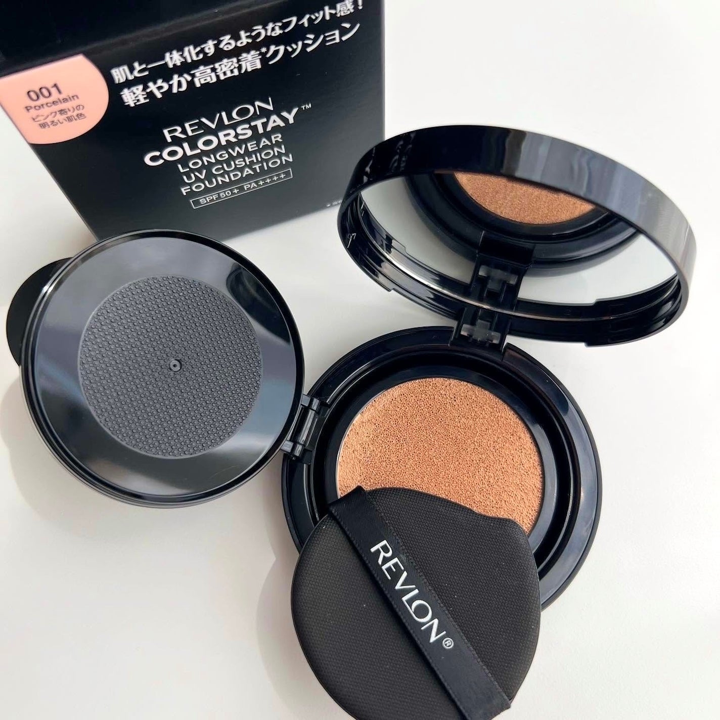 レブロン カラーステイ ロングウェア UV クッション ファンデーション/REVLON/クッションファンデーションを使ったクチコミ(1枚目)