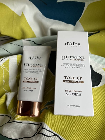 ウォータフルトーンアップサンクリーム/ダルバ/日焼け止めクリームを使ったクチコミ(1枚目)