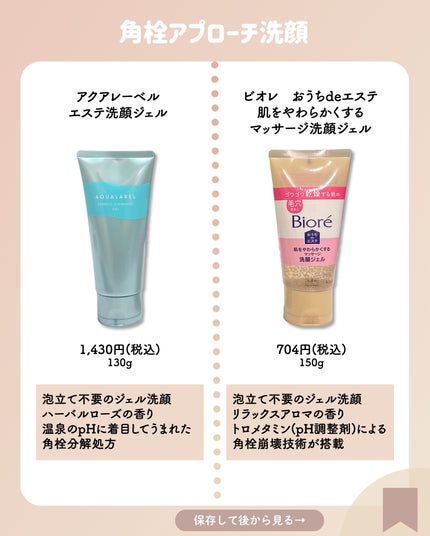 おうちdeエステ 肌をやわらかくする マッサージ洗顔ジェル /ビオレ/その他洗顔料を使ったクチコミ(2枚目)