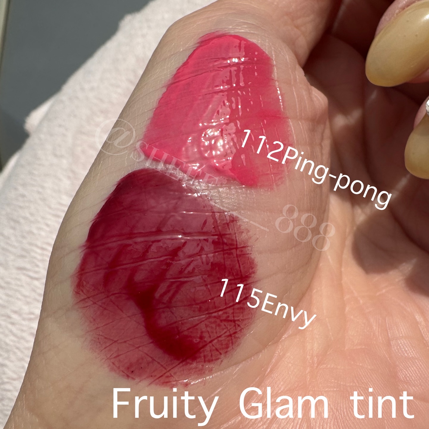 フルーティーグラムティント/Laka/リップティントを使ったクチコミ（3枚目）