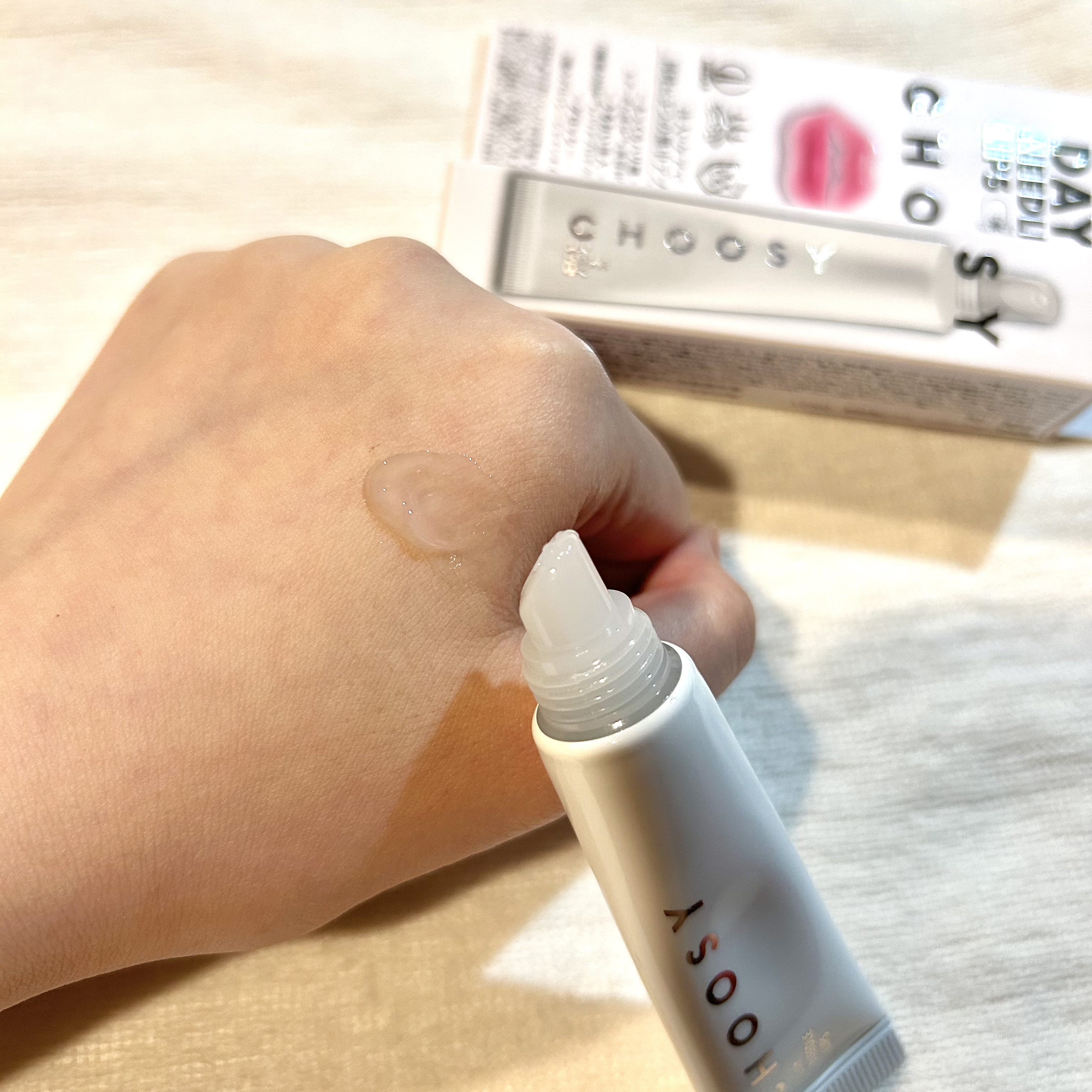 デイニードルリップ/CHOOSY/リップ美容液を使ったクチコミ（2枚目）