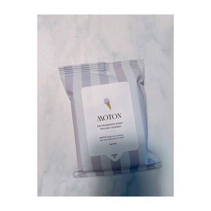 アイスフレグランスシート TWILIGHT JOURNEY/MOTON/ボディシートを使ったクチコミ(1枚目)