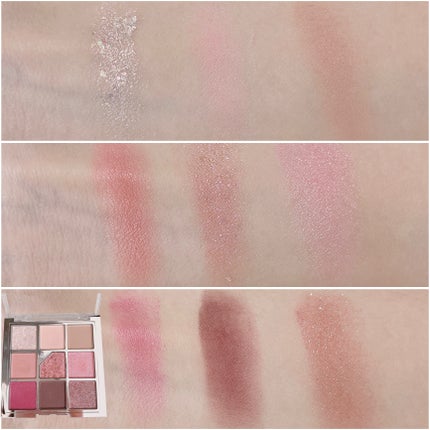 グリッターペディアアイパレット/unleashia/アイシャドウパレットを使ったクチコミ(4枚目)