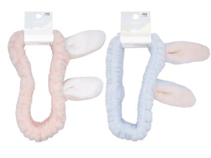 DAISO うさ耳ふわふわヘアバンド