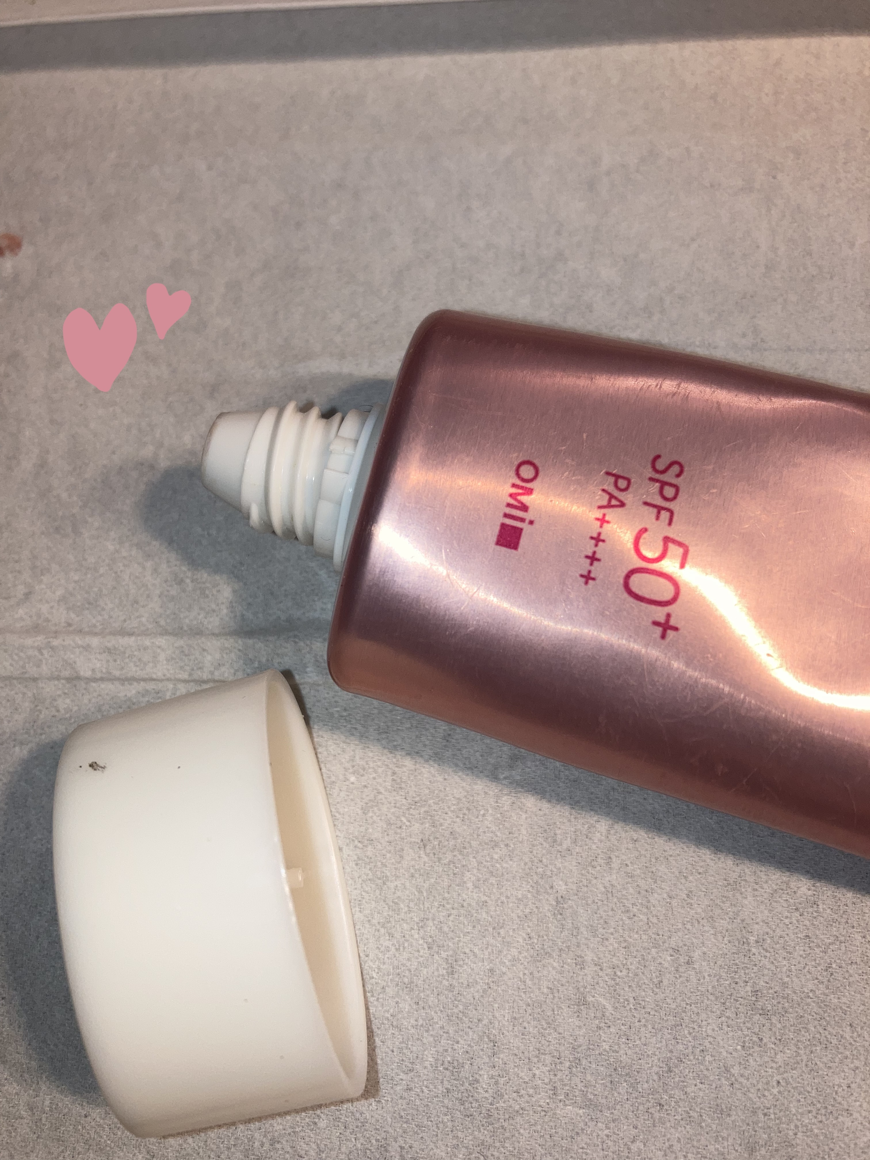 メンタームザサン トーンアップUVエッセンス/メンターム/日焼け止めローションを使ったクチコミ（1枚目）