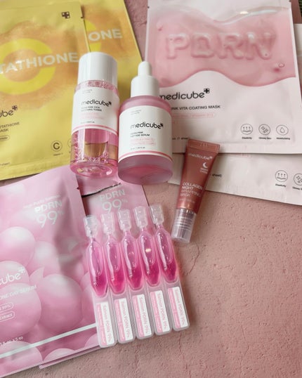 PDRN ピンクスージングトナー/MEDICUBE/化粧水を使ったクチコミ(2枚目)