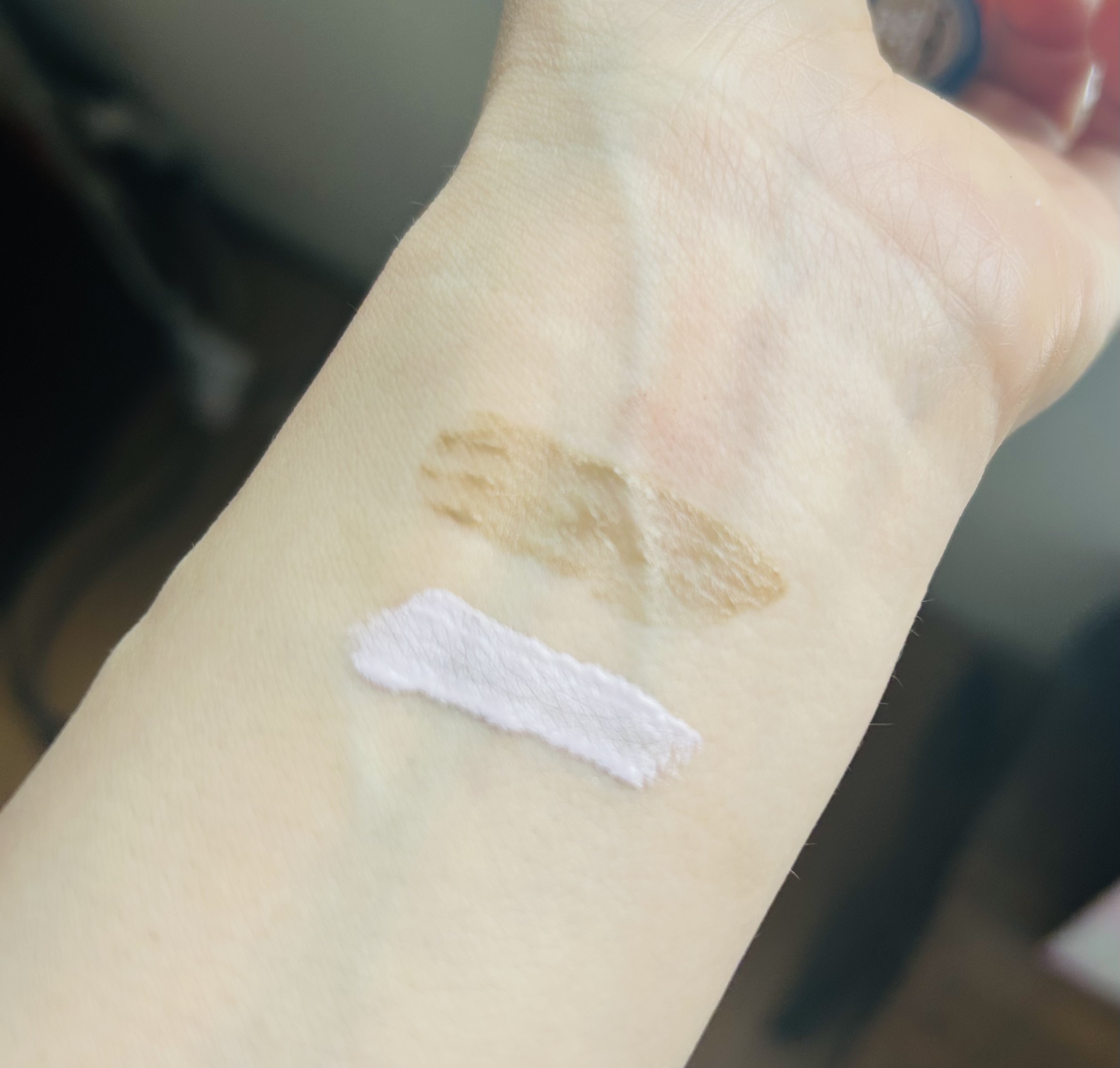 ライトベールカラーコレクター 914 ライラック雲楚/Dinto/リキッドコンシーラーを使ったクチコミ（3枚目）