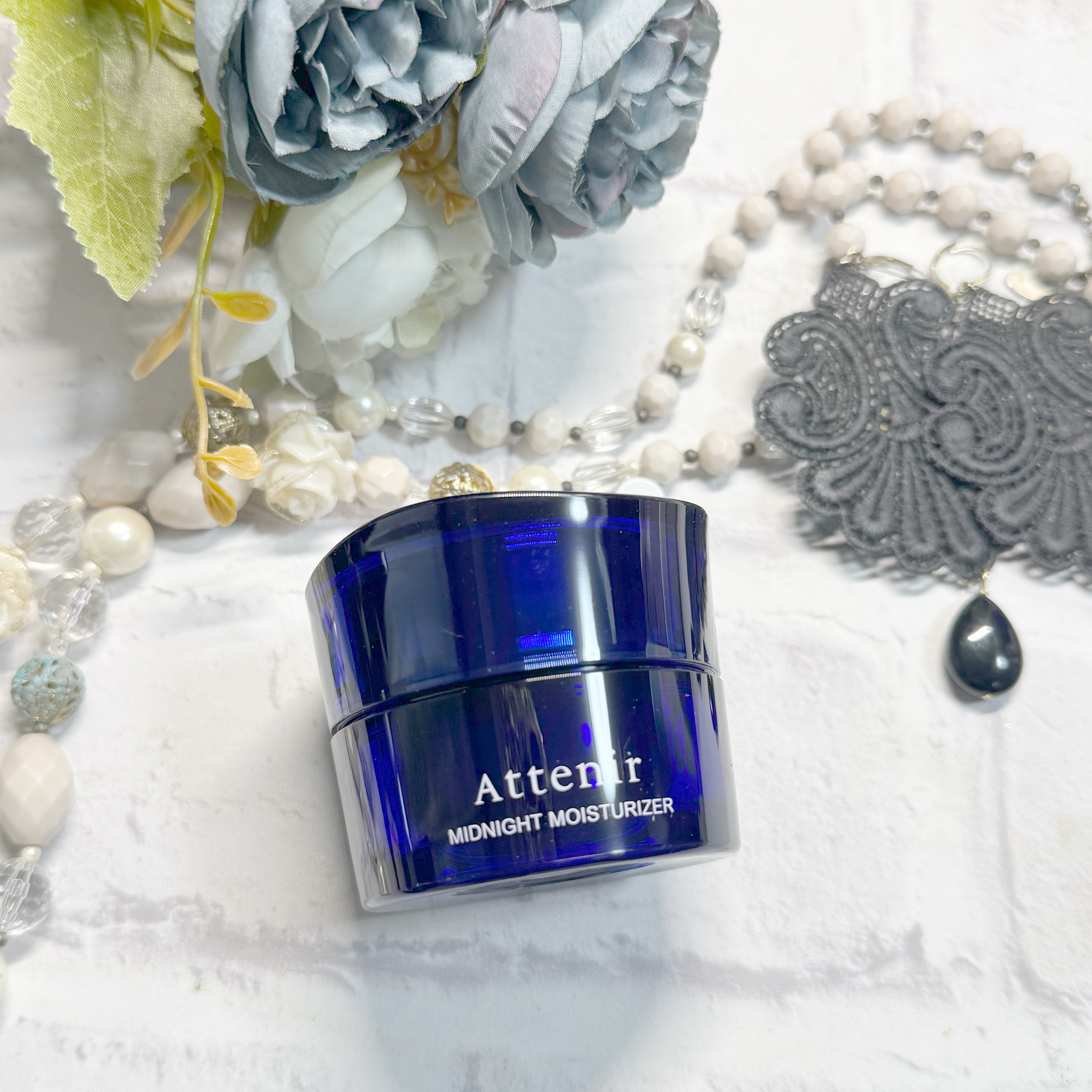 アテニア ミッドナイトモイスチャライザー/アテニア/フェイスクリームを使ったクチコミ（3枚目）