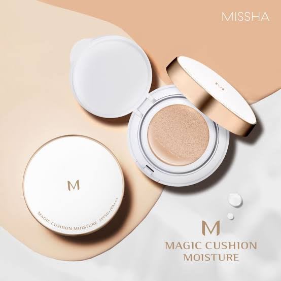 M クッション ファンデーション(モイスチャー)/MISSHA/クッションファンデーションを使ったクチコミ(1枚目)