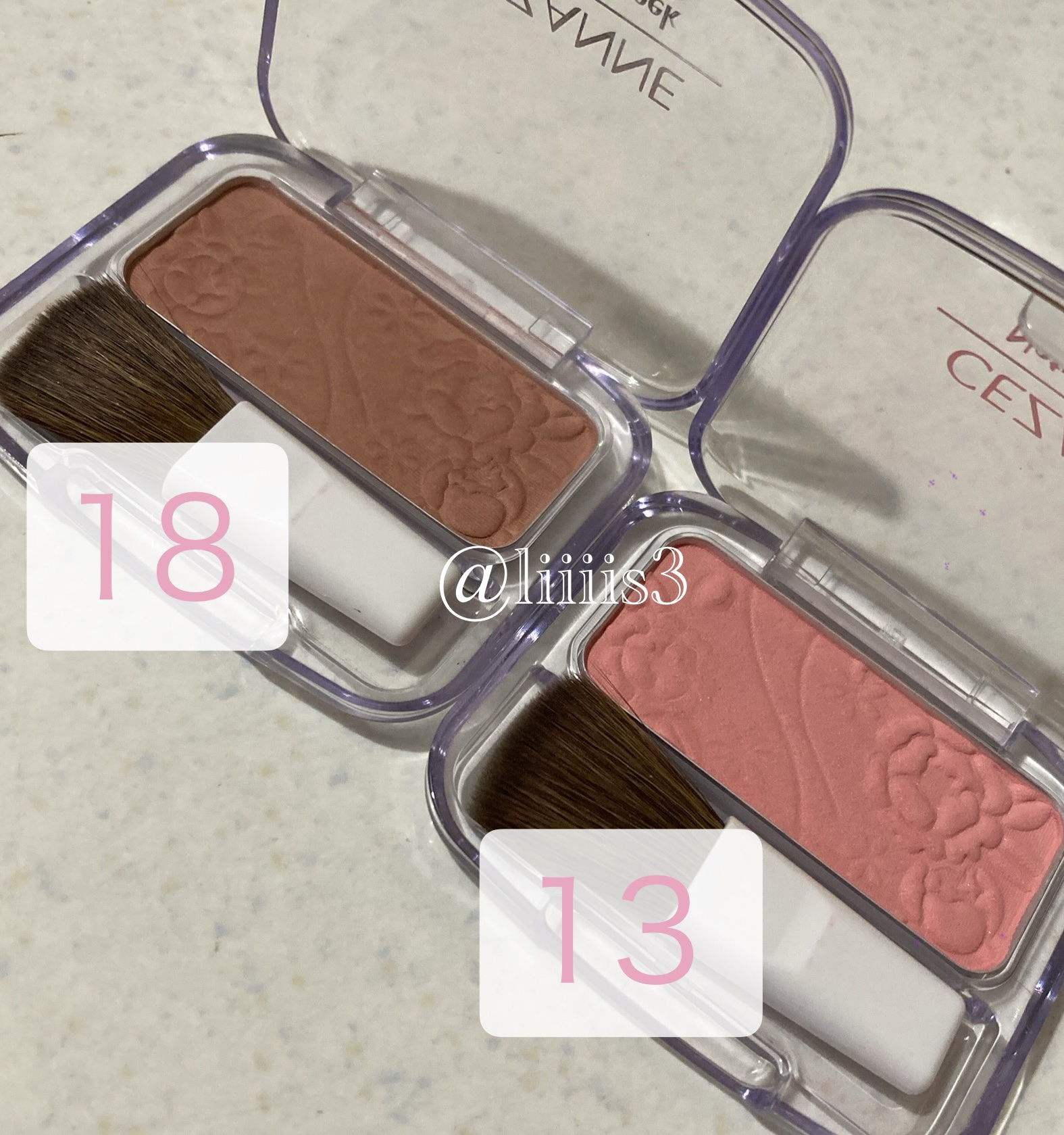 ナチュラル チークN/CEZANNE/パウダーチークを使ったクチコミ（3枚目）