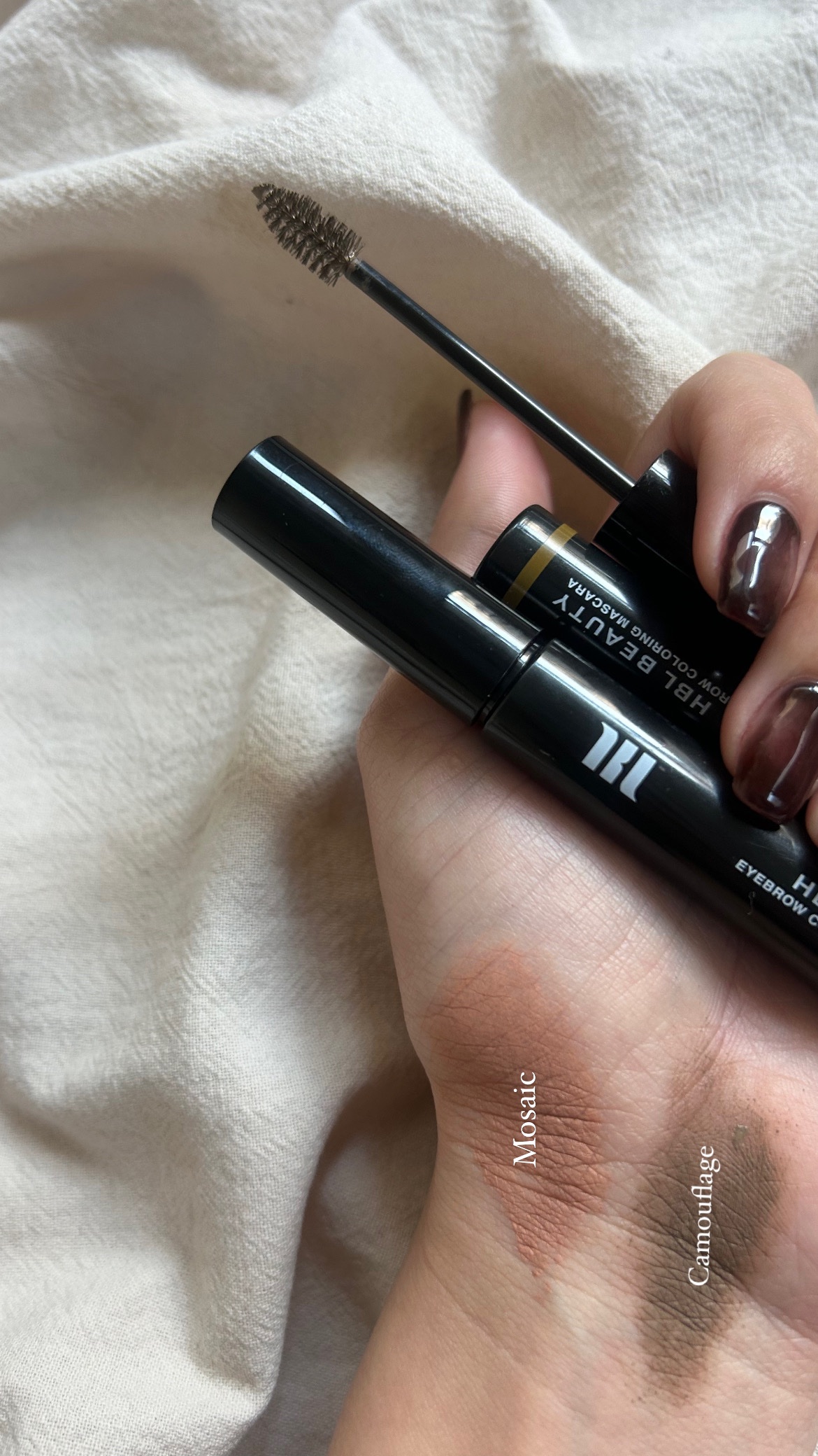 HBL アイブロウ カラーリングマスカラ/HBL BEAUTY/眉マスカラを使ったクチコミ（1枚目）