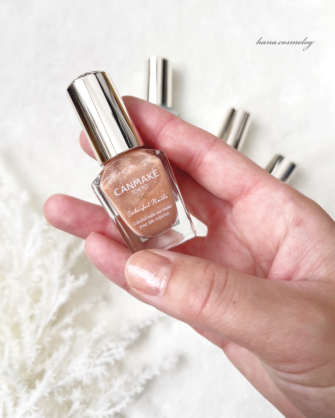 カラフルネイルズ/キャンメイク/マニキュアを使ったクチコミ（3枚目）