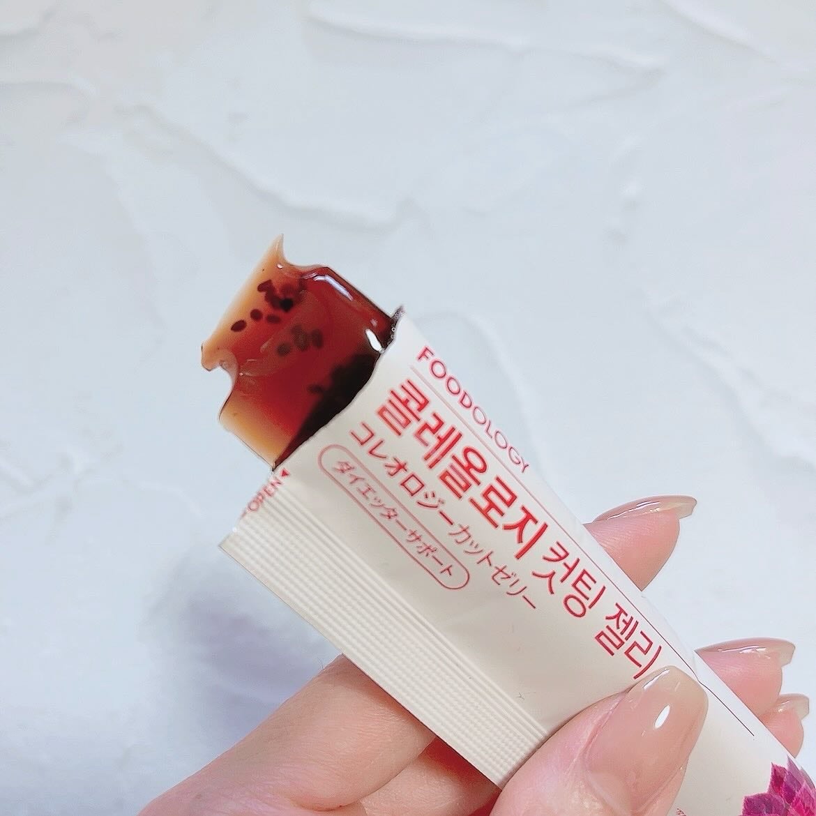 コレオロジーカットゼリー/FOODOLOGY/食品を使ったクチコミ(3枚目)