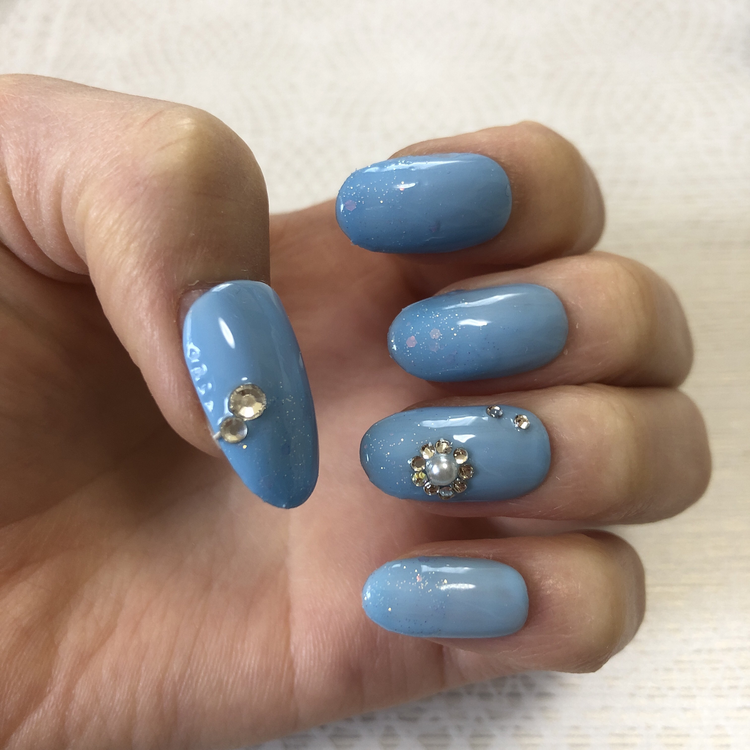 ジェルネイル（ライト対応）/セリア/ジェルネイルを使ったクチコミ（2枚目）