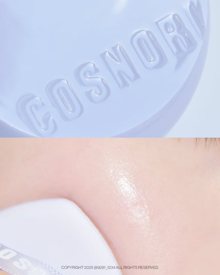 パンテノールバリアクッション/COSNORI/クッションファンデーションを使ったクチコミ(4枚目)