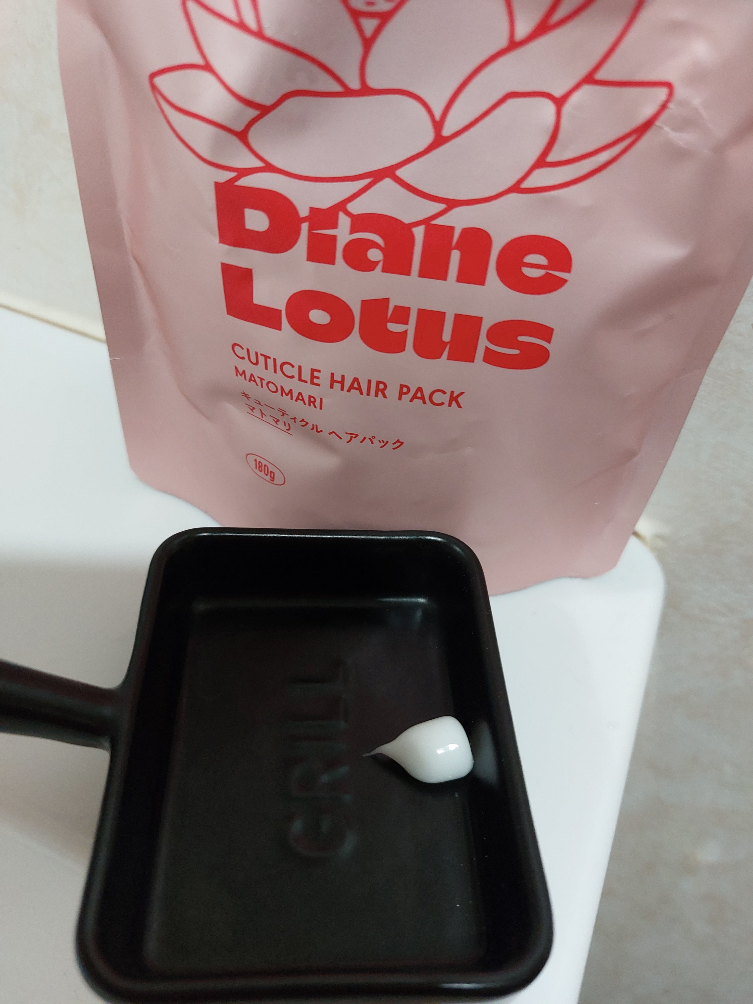 ロータス キューティクルヘアパック まとまり ティー＆シトラスの香り/ダイアン/ヘアマスク・ヘアパックを使ったクチコミ（3枚目）