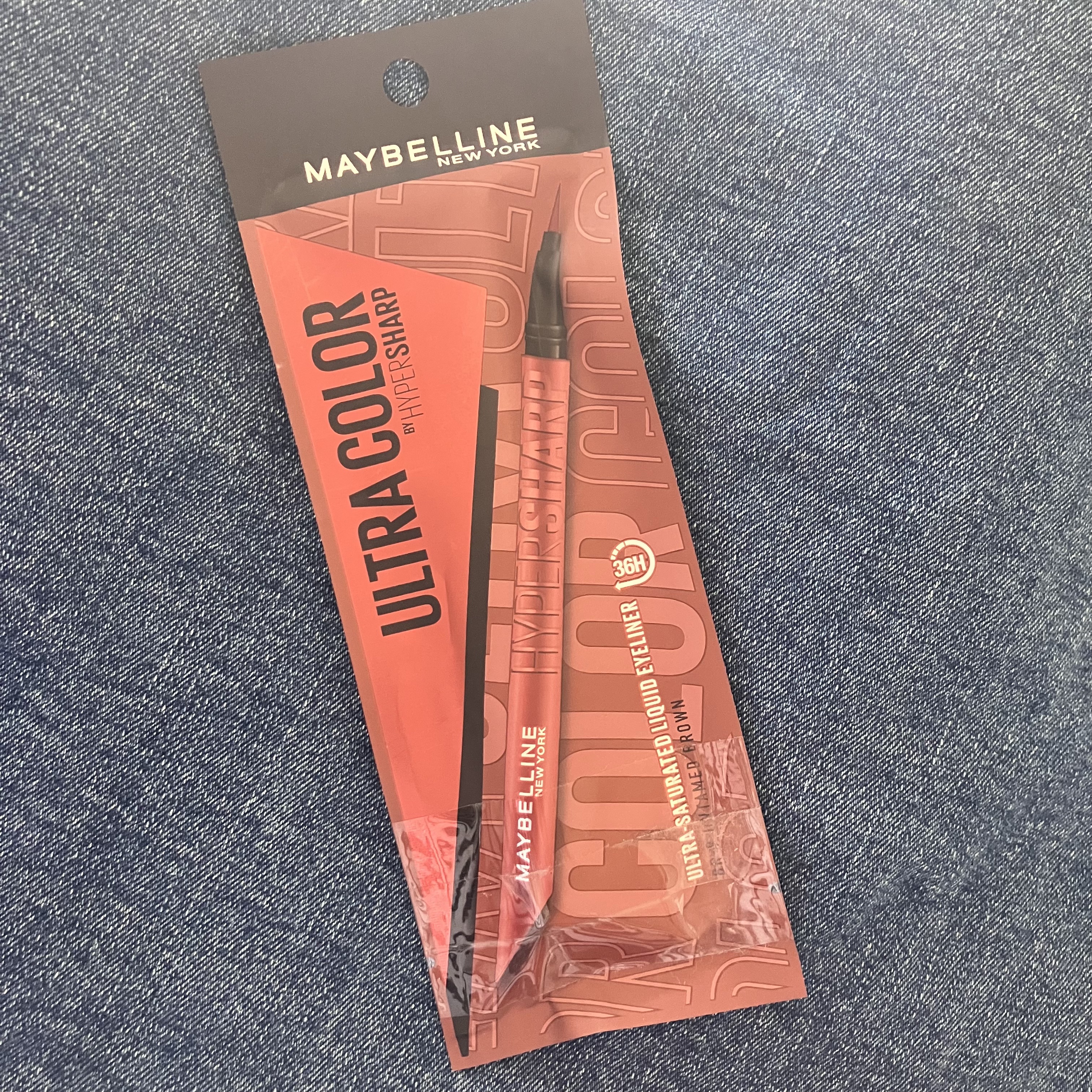 ウルトラカラー アイライナー/MAYBELLINE NEW YORK/リキッドアイライナーを使ったクチコミ（1枚目）