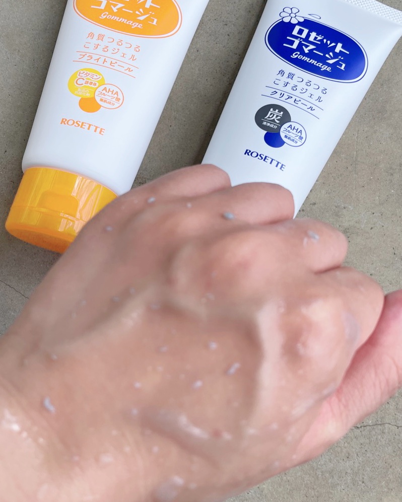 ロゼットゴマージュ クリアピール/ロゼット/スクラブ・ゴマージュを使ったクチコミ（3枚目）