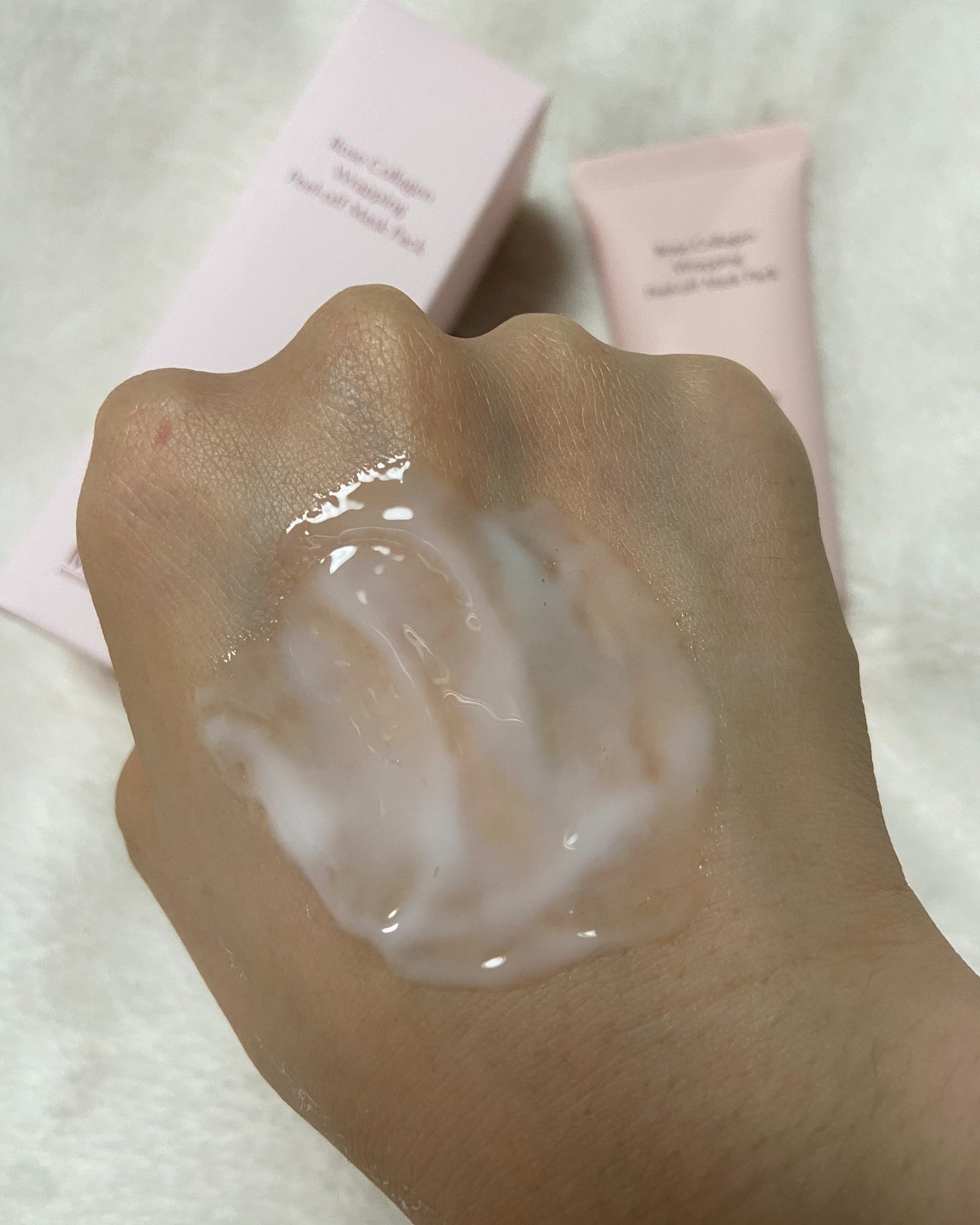 ローズコラーゲン グローマルチバーム/MIGUHARA/フェイスバームを使ったクチコミ(5枚目)