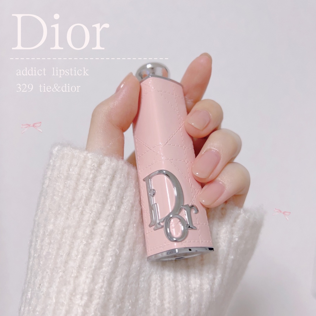 ディオール アディクト リップスティック 329タイ & ディオール/Dior/口紅を使ったクチコミ（1枚目）