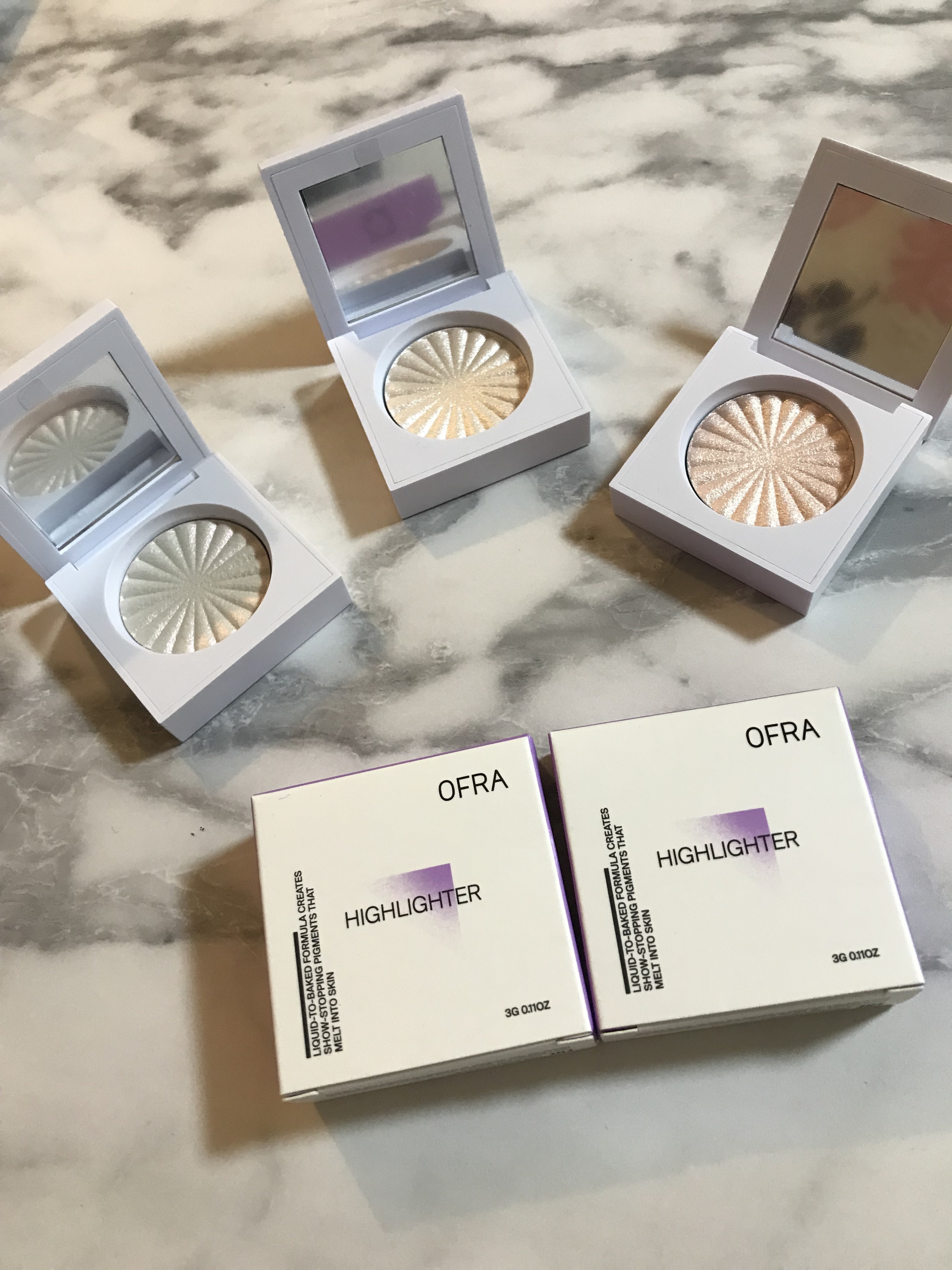 OFRA mini Highlighter/Ofra Cosmetics/パウダーハイライトを使ったクチコミ（2枚目）