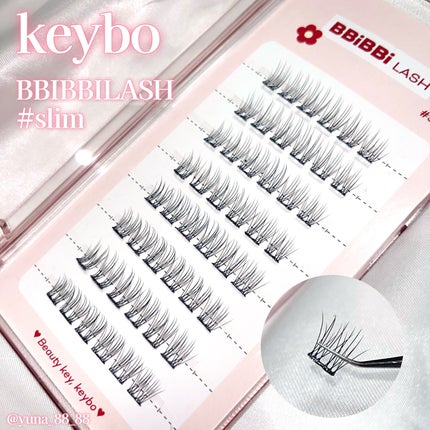keybo BBiBBi LASH/keybo/つけまつげを使ったクチコミ(3枚目)