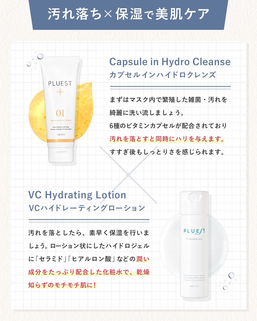 VC ハイドレーティングローション/PLUEST/化粧水を使ったクチコミ（3枚目）