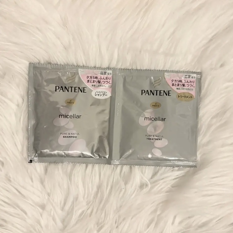 ミセラー ピュア＆ナチュル シャンプー／トリートメント/パンテーン/シャンプー・コンディショナーを使ったクチコミ（1枚目）