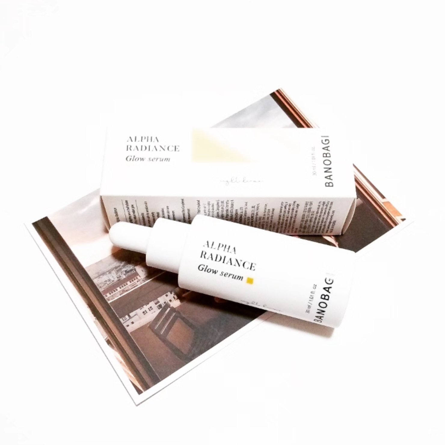 アルファラディアンスグローセラム/BANOBAGI/美容液を使ったクチコミ（1枚目）