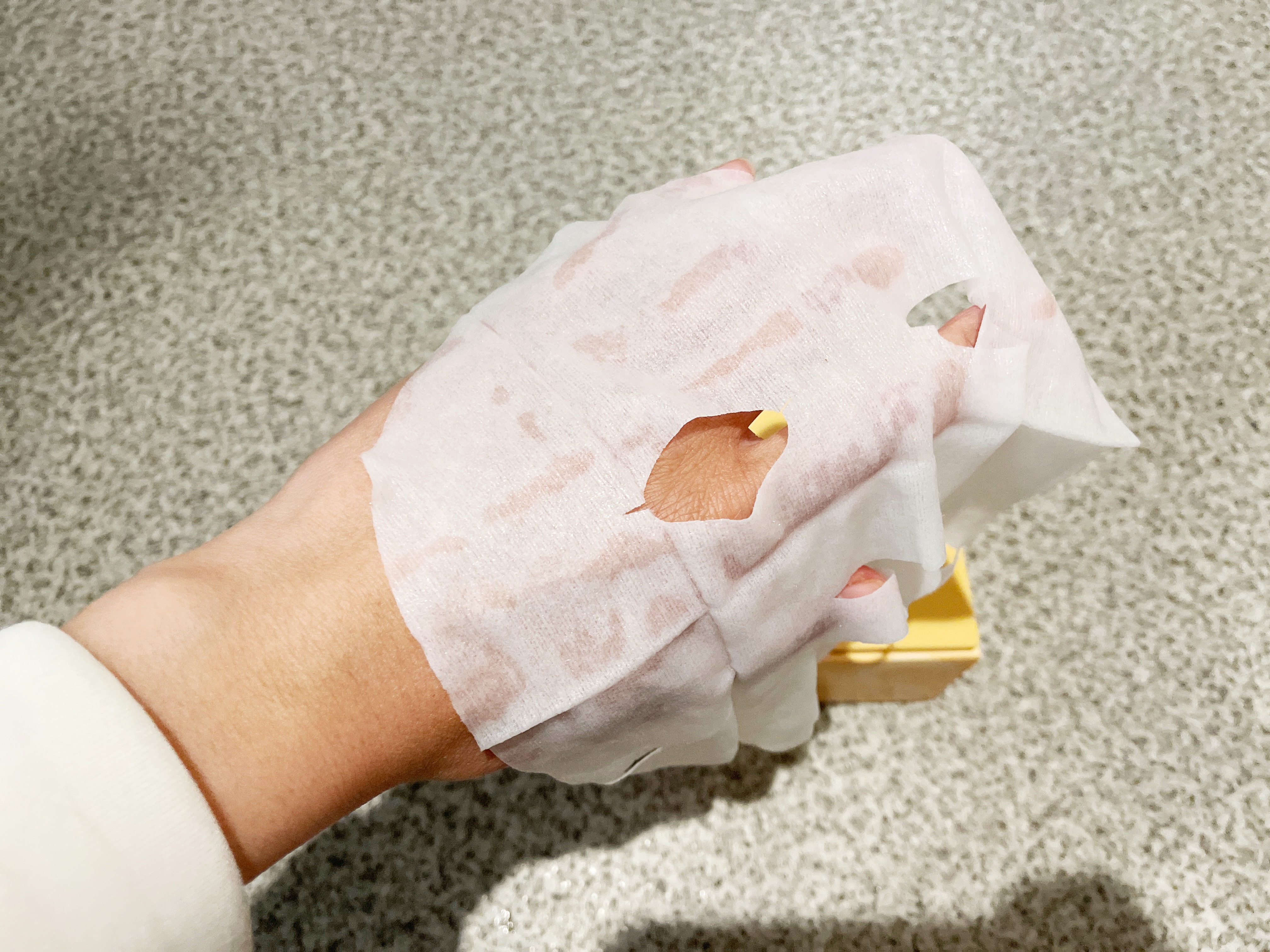 サボリーノ メガショット 朝用ツヤピールマスク CC/サボリーノ/シートマスク・パックを使ったクチコミ（3枚目）