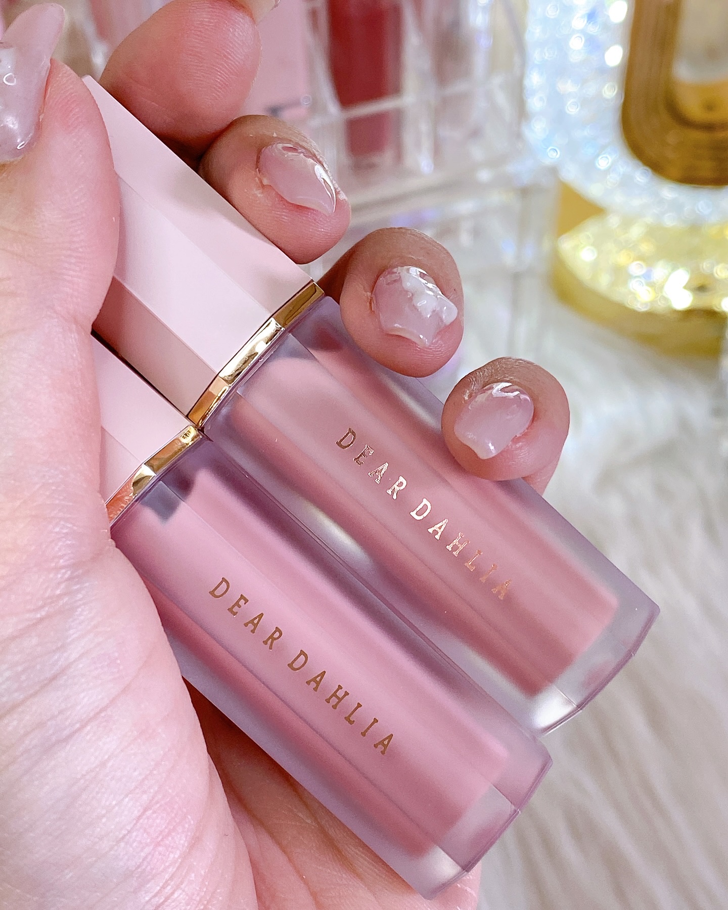 ペタルドロップリキッドブラッシャー/DEAR DAHLIA/リキッドチークを使ったクチコミ（1枚目）