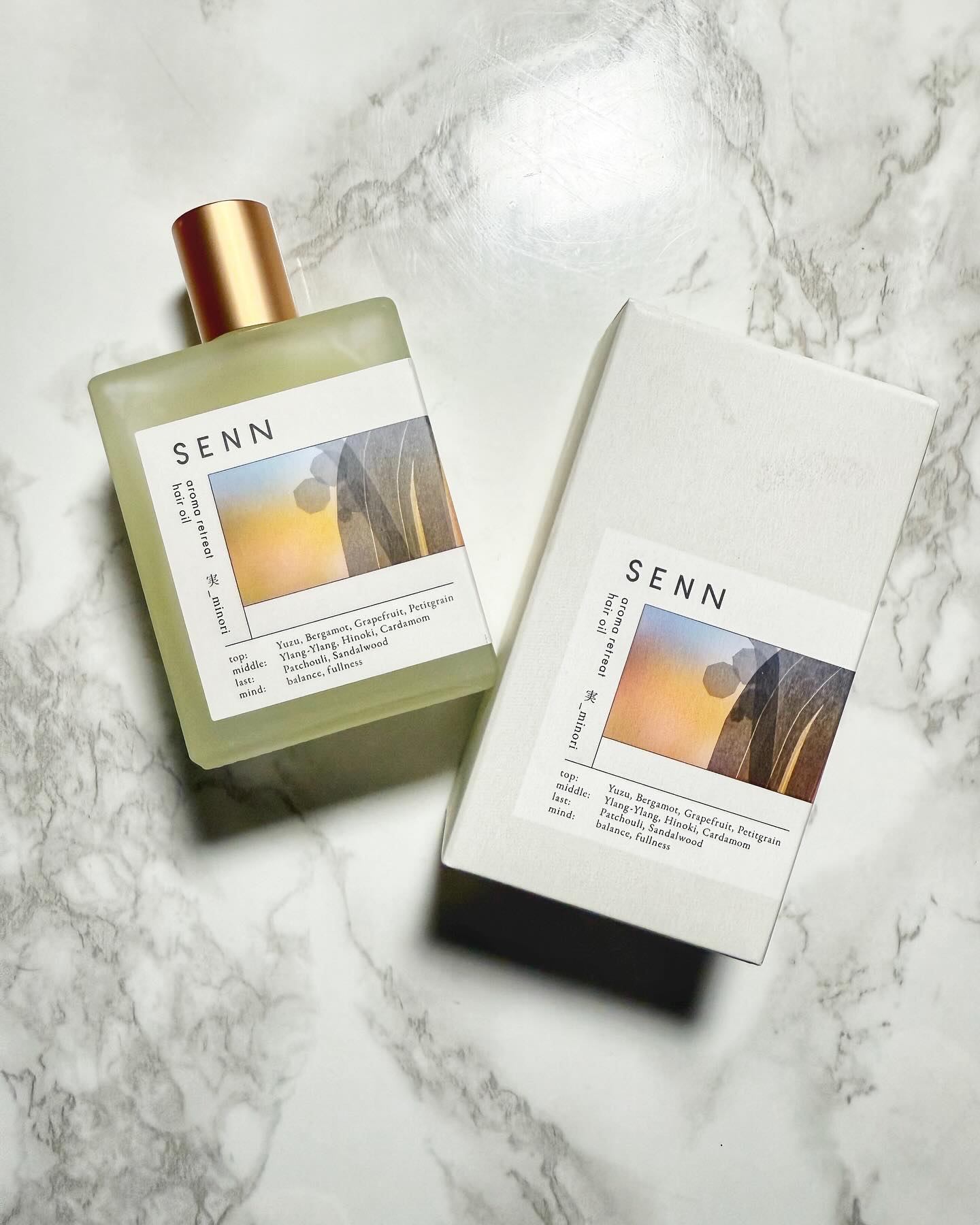 AROMA RETREAT HAIR OIL 実_minori/SENN/ヘアオイルを使ったクチコミ（1枚目）