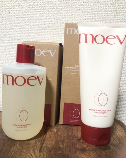 モエブ アヌカチン シャンプー/トリートメント/moev/市販シャンプーを使ったクチコミ(7枚目)