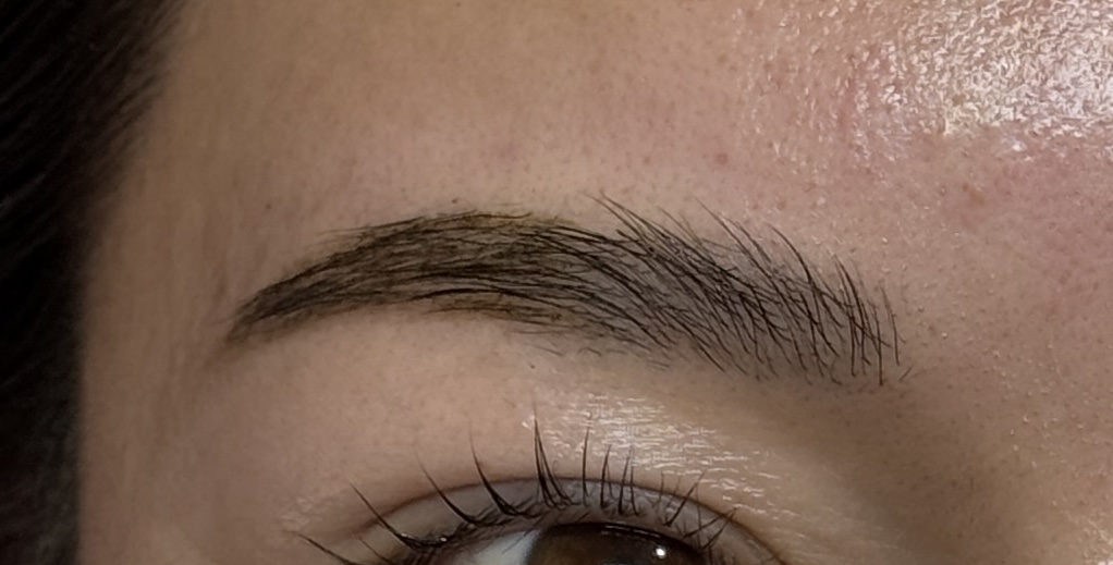 HBL アイブロウ スタイリングマスカラ 02 クリアブラック/HBL BEAUTY/眉マスカラを使ったクチコミ（2枚目）