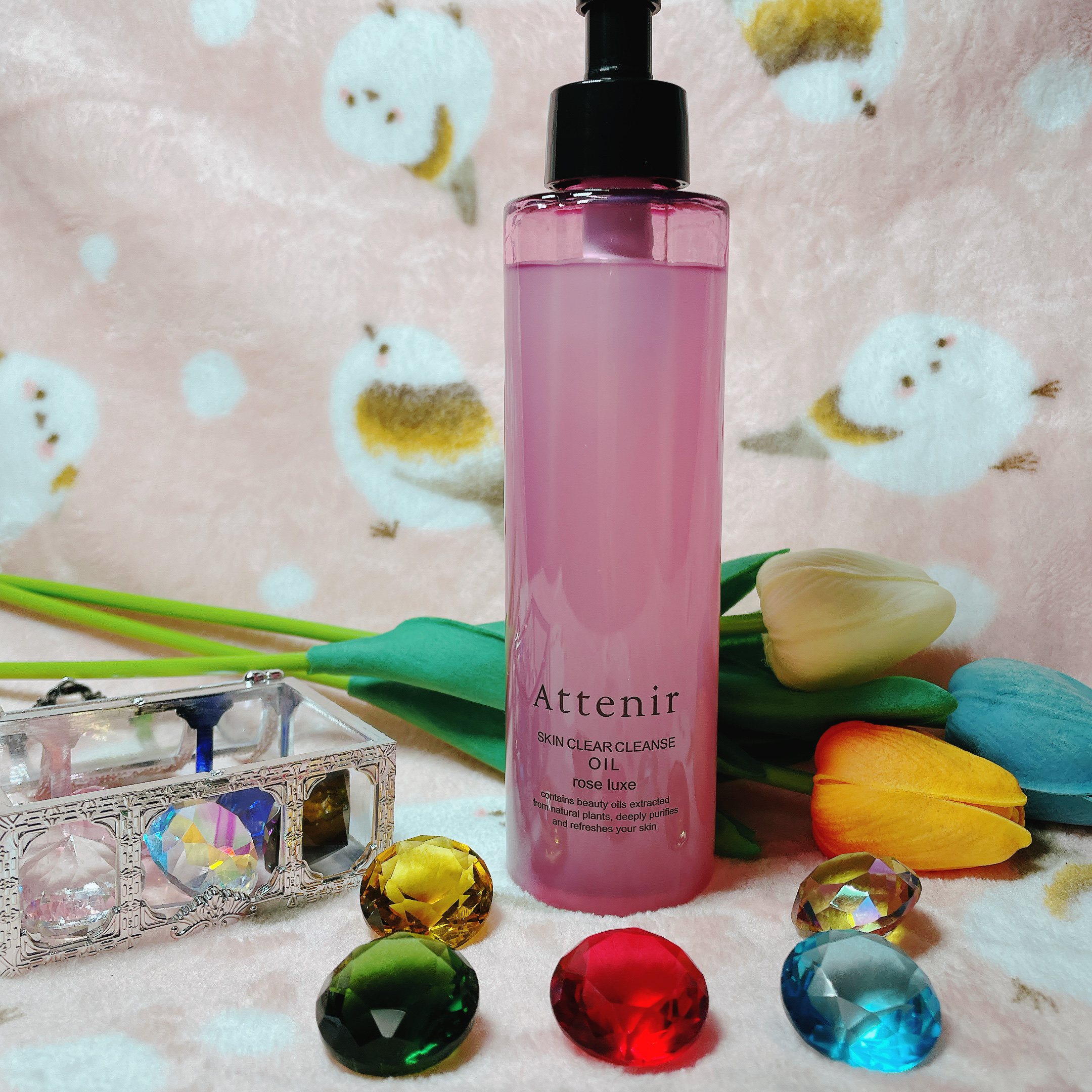 スキンクリア クレンズ オイル アロマタイプ ブーケ ド ローズ /アテニア/オイルクレンジングを使ったクチコミ（2枚目）