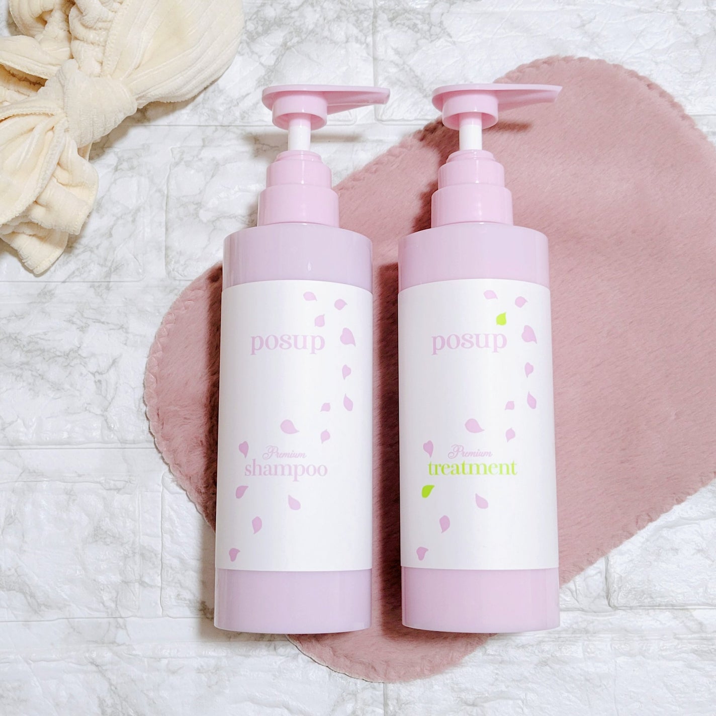 ポスプ プレミアムシャンプー/プレミアムトリートメント/posup/市販シャンプーを使ったクチコミ(1枚目)