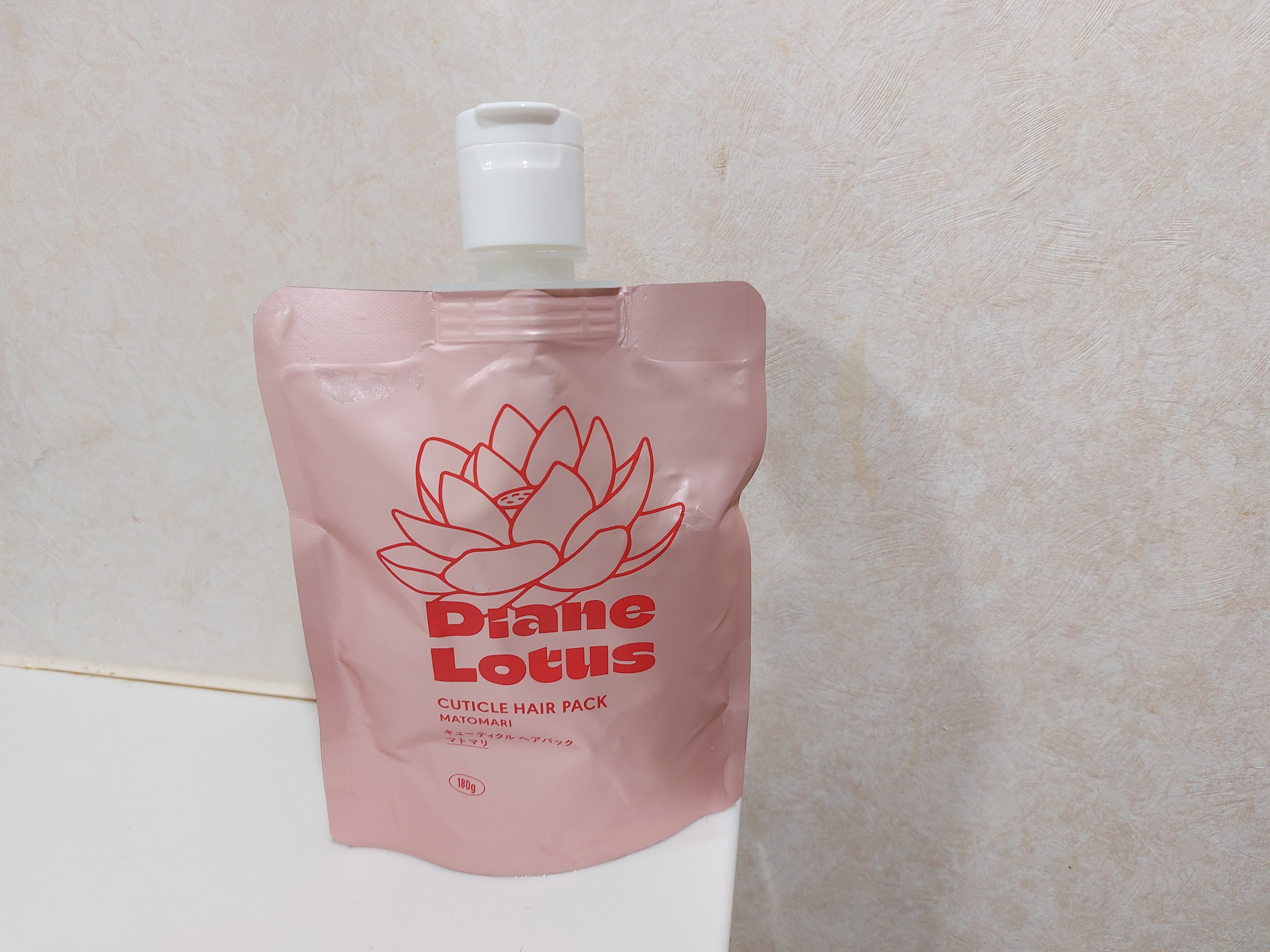 ロータス キューティクルヘアパック まとまり ティー＆シトラスの香り/ダイアン/ヘアマスク・ヘアパックを使ったクチコミ（1枚目）