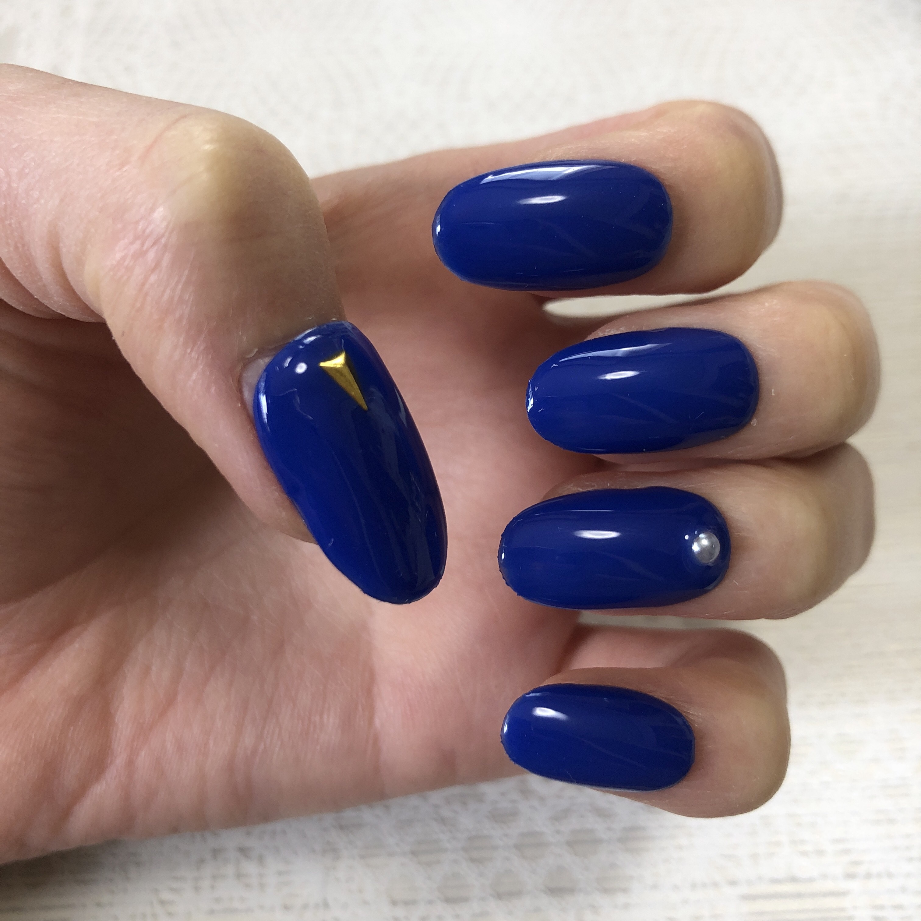 ジェルネイル（ライト対応）/セリア/ジェルネイルを使ったクチコミ（2枚目）