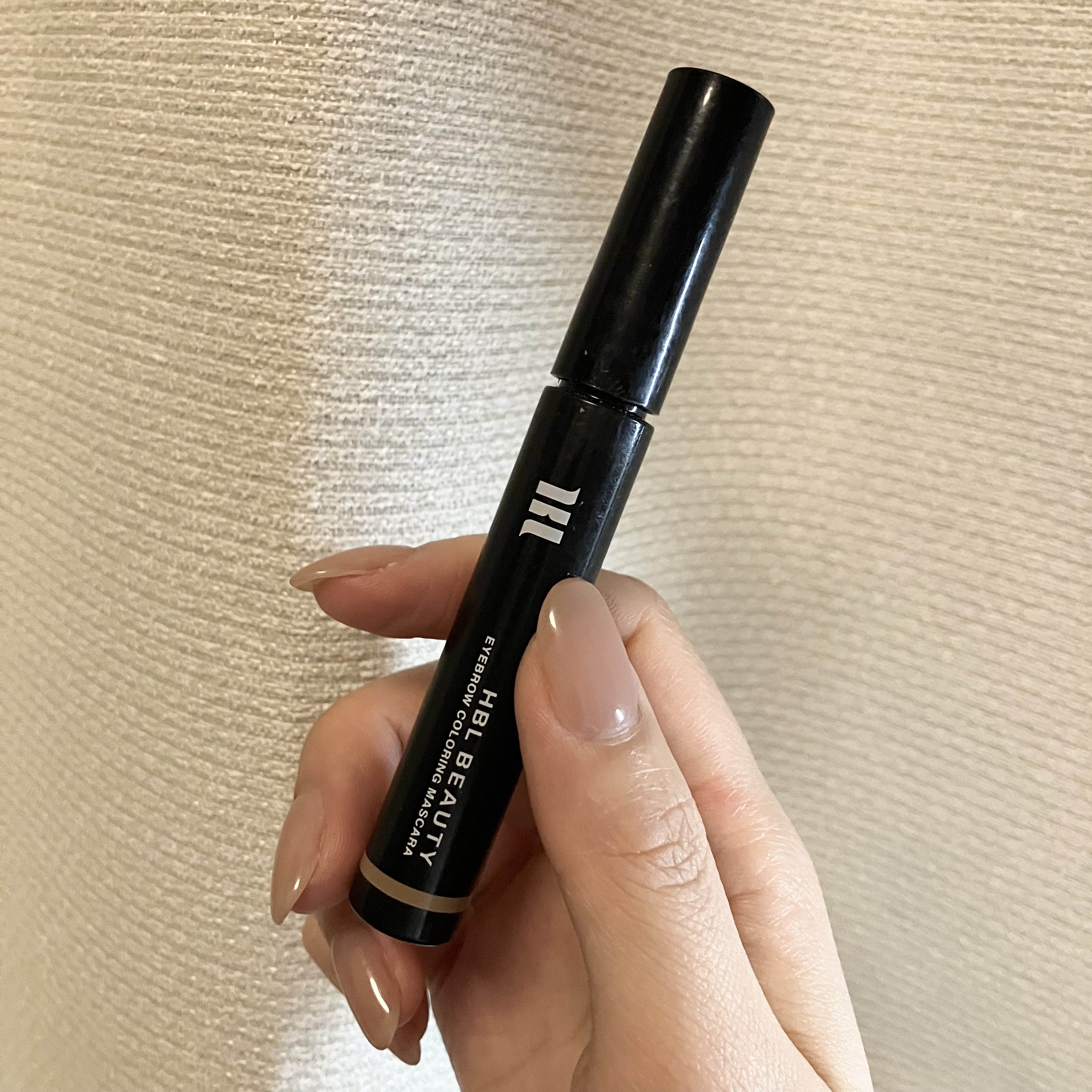 HBL アイブロウ カラーリングマスカラ 01 モザイク/HBL BEAUTY/眉マスカラを使ったクチコミ（1枚目）