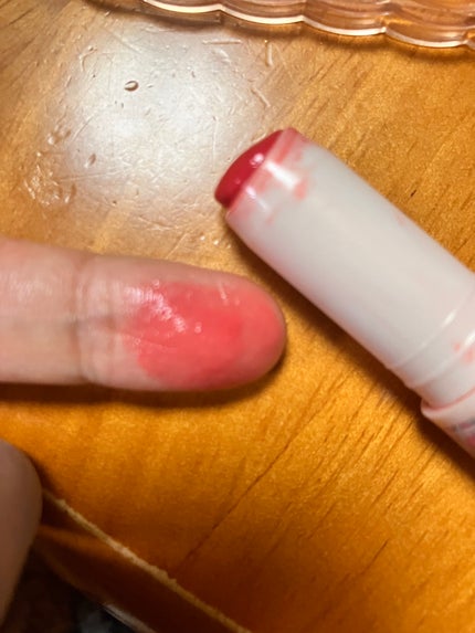 ステイオンバームルージュ/キャンメイク/口紅を使ったクチコミ(4枚目)