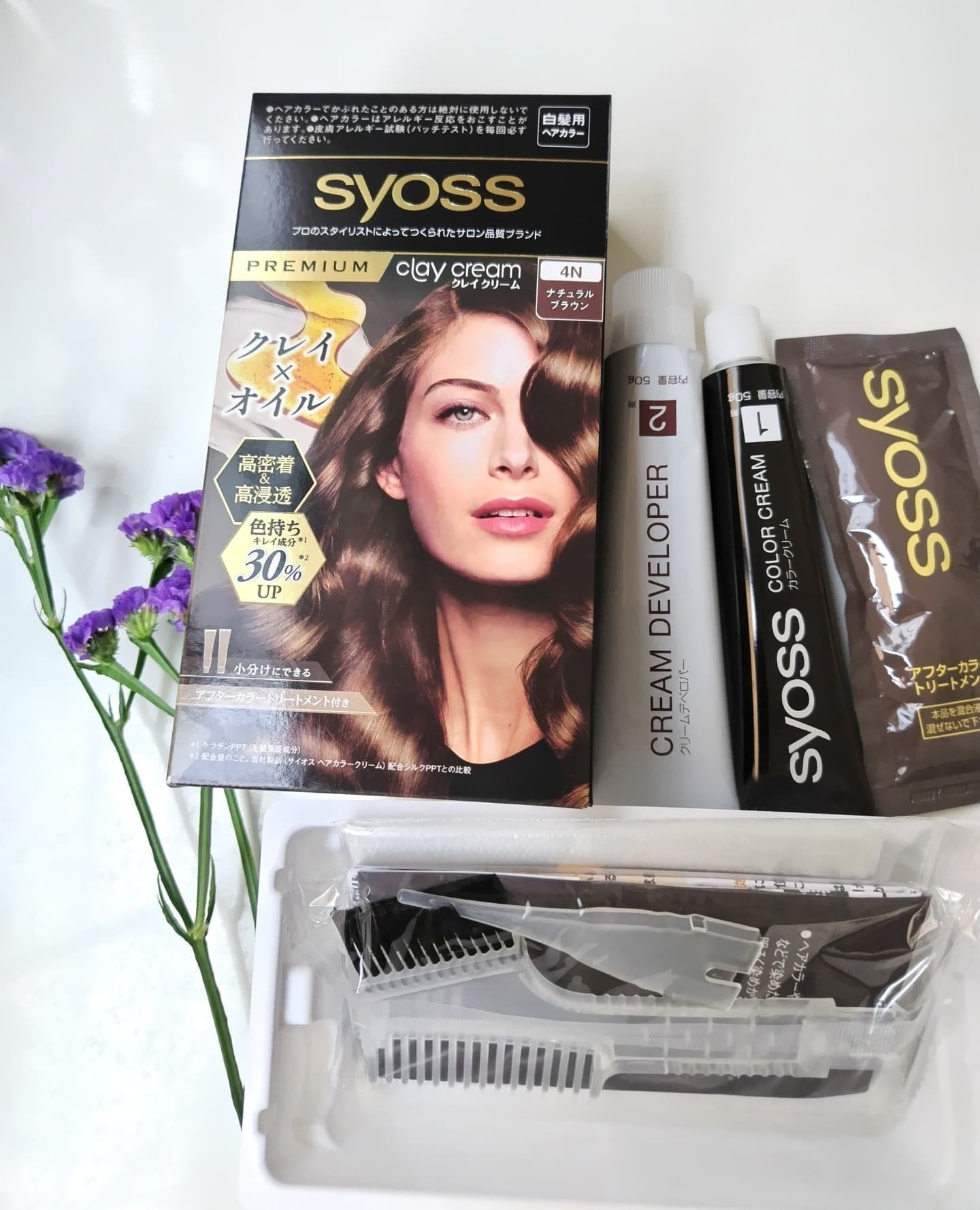 クレイクリーム/サイオス/ヘアカラーを使ったクチコミ（3枚目）