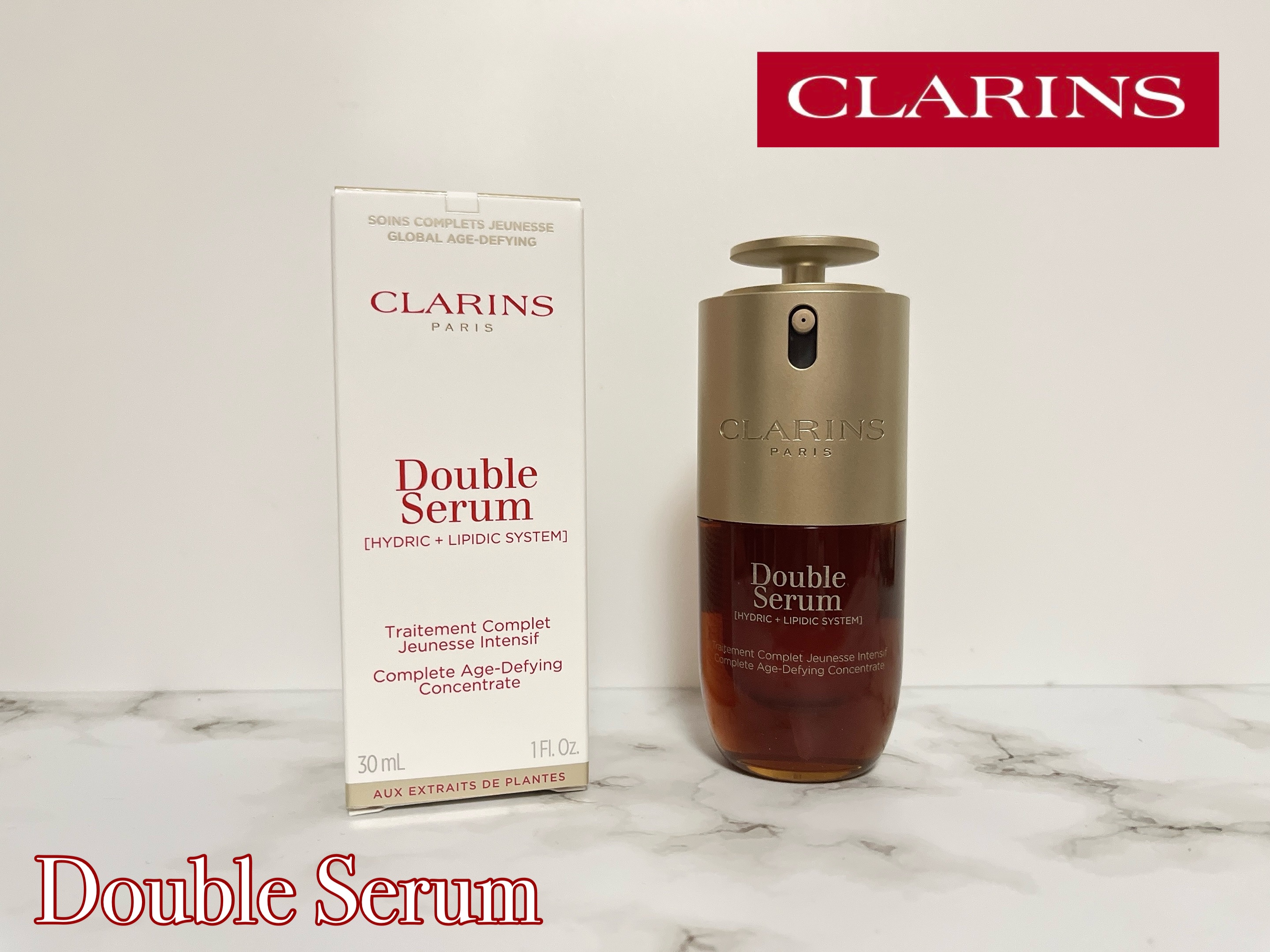 ダブル セーラム ADC/CLARINS/美容液を使ったクチコミ（1枚目）