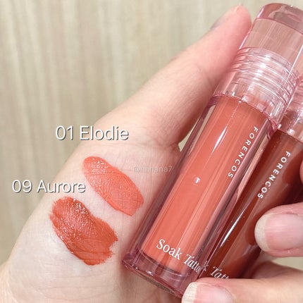 Soak Tattoo Tint/フォレンコス/リップグロスを使ったクチコミ(3枚目)