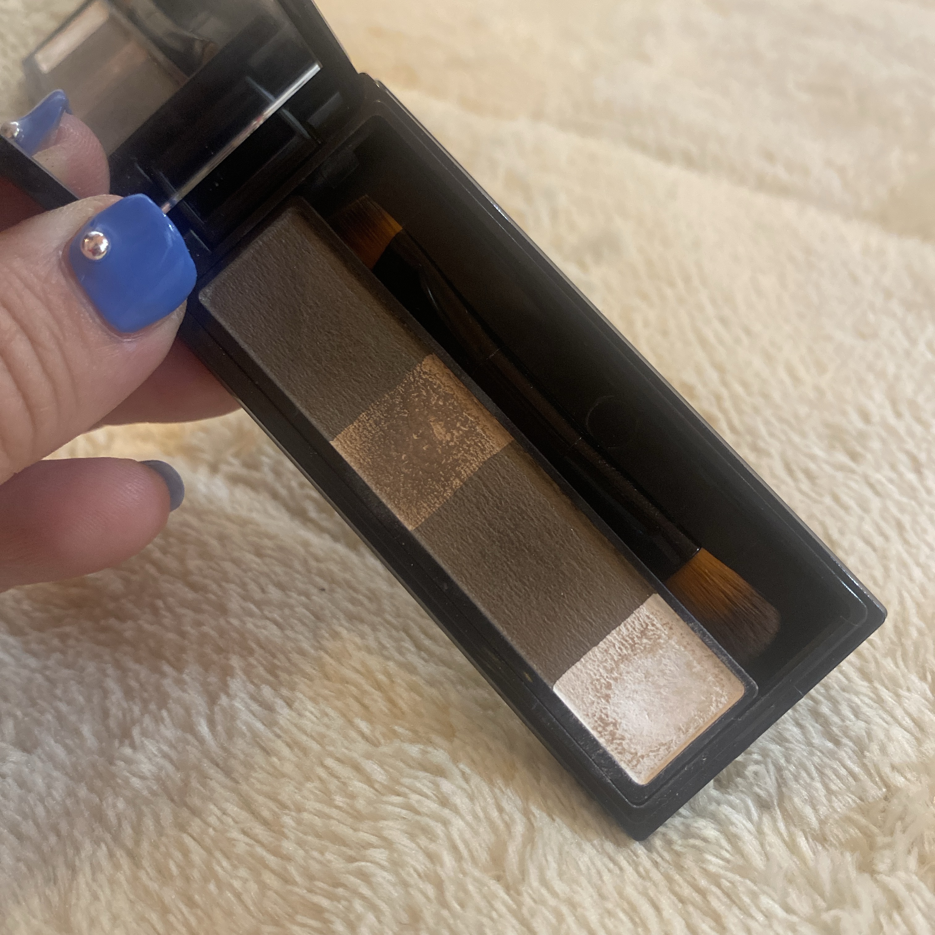 HBL 4Dアイブロウパウダー/HBL BEAUTY/パウダーアイブロウを使ったクチコミ（2枚目）