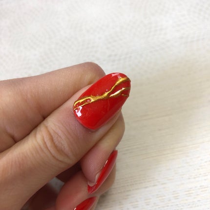 ジェルネイル(ライト対応)/セリア/ジェルネイルを使ったクチコミ(4枚目)