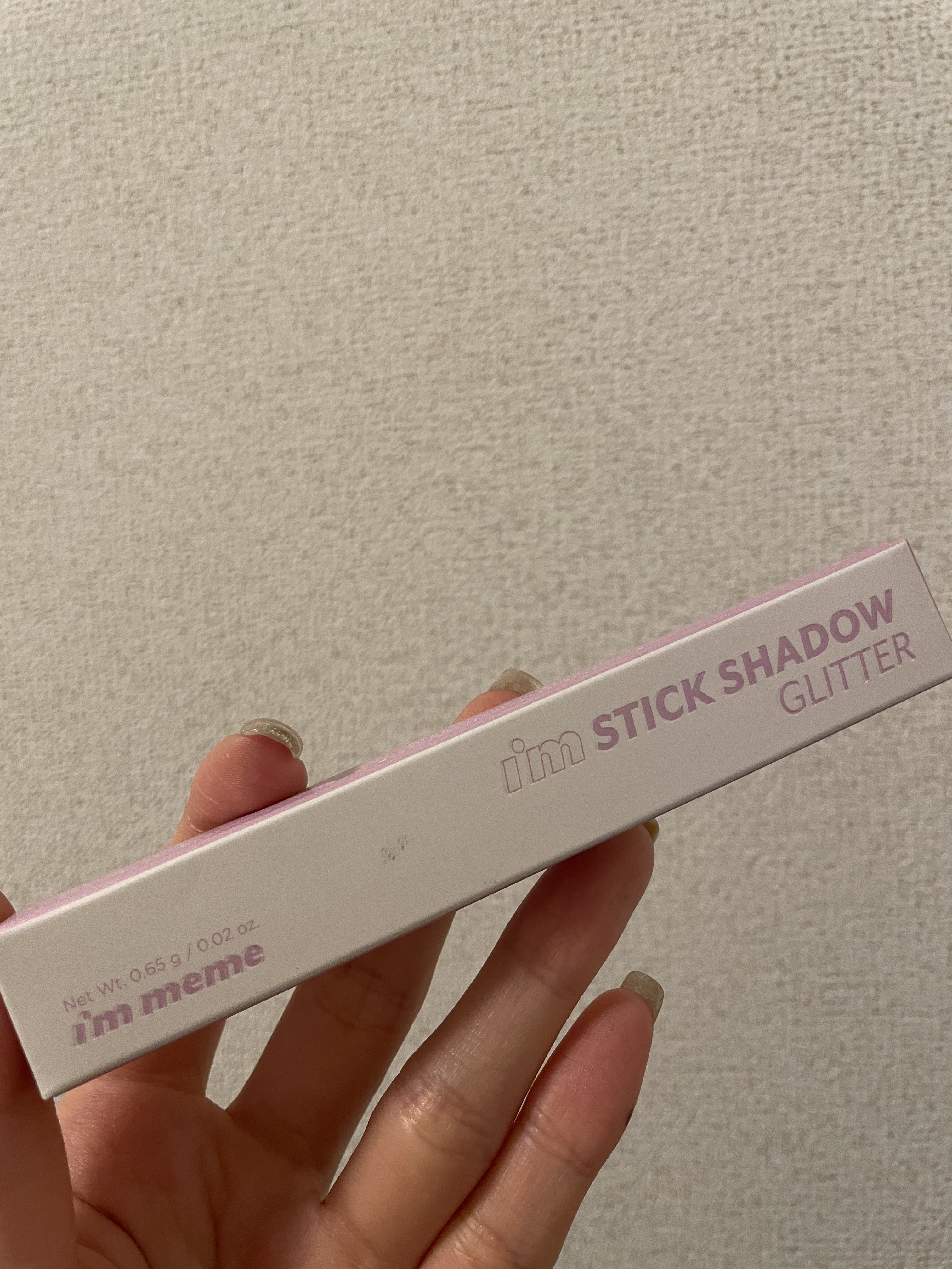 i'm Stick Shadow Glitterr/i’m meme/スティックアイシャドウを使ったクチコミ（1枚目）