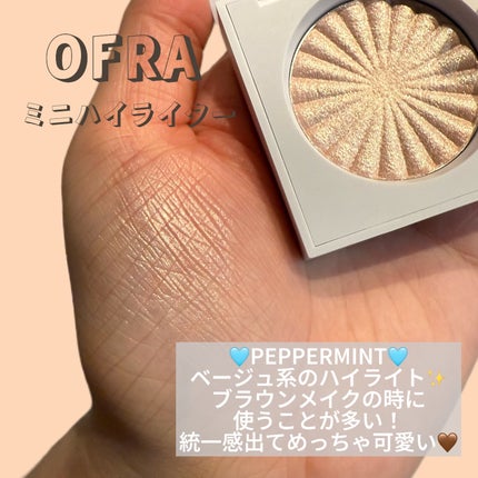 OFRA mini Highlighter/Ofra Cosmetics/パウダーハイライトを使ったクチコミ(3枚目)