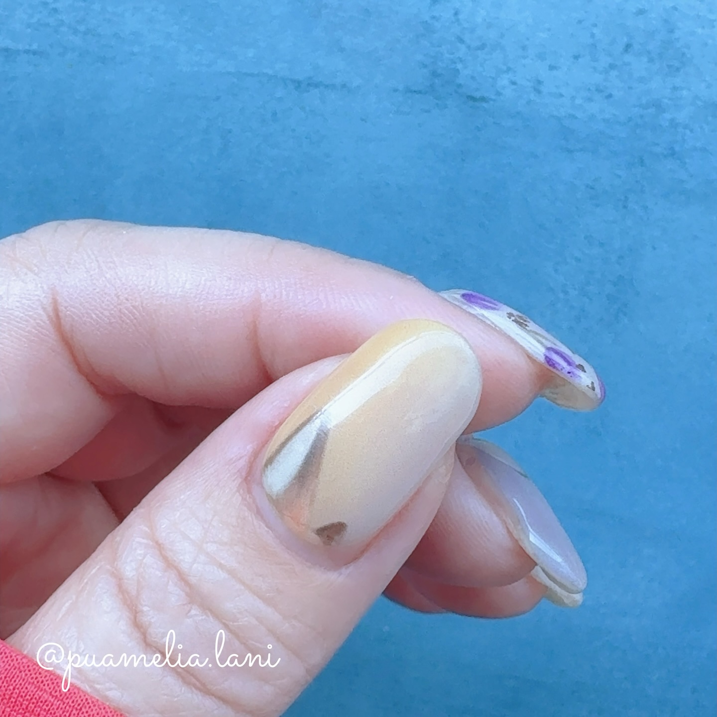 セミキュアジェルネイル（ハンド） N Zootopia Bloom/ohora/ネイルシールを使ったクチコミ（3枚目）