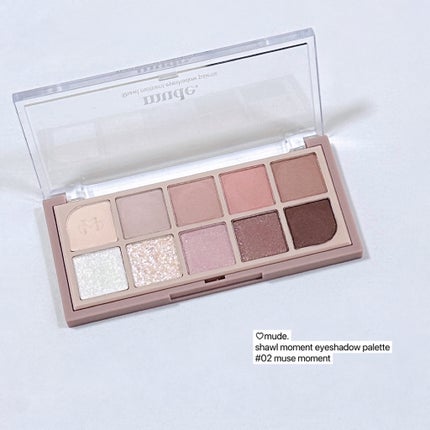 MDショールモーメント アイシャドウパレット 02 ミューズモーメント/mude/アイシャドウパレットの画像
